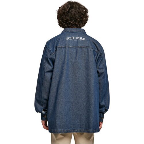 Southpole Southpole Oversized Denim Shirt darkblue washed M