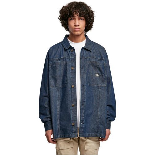 Southpole Southpole Oversized Denim Shirt darkblue washed M