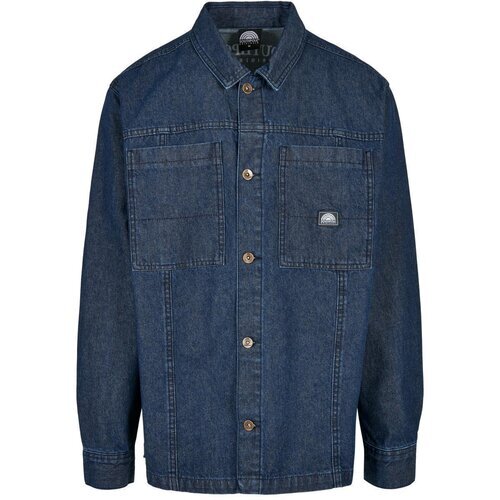 Southpole Southpole Oversized Denim Shirt darkblue washed M