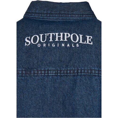 Southpole Southpole Oversized Denim Shirt darkblue washed M