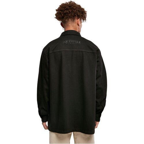 Southpole Southpole Oversized Cotton Shirt black L