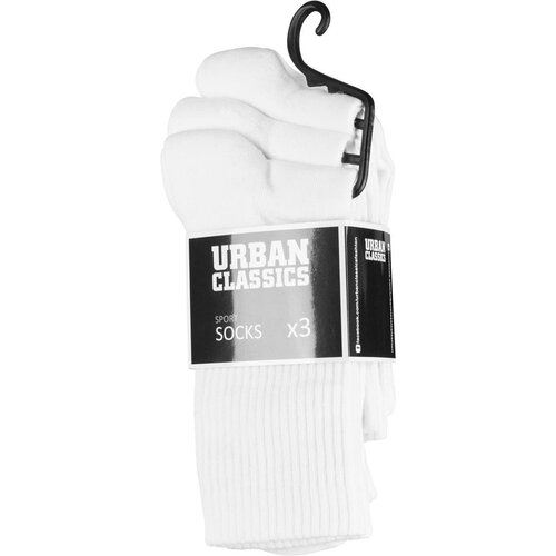 Urban Classics Sport Socks 3-Pack white 35-38