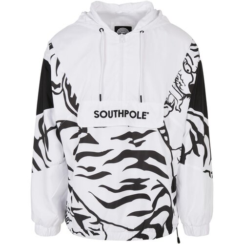 Southpole Southpole Tiger Windbreaker white/black M