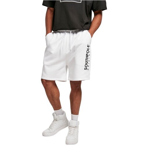 Southpole Southpole Basic Sweat Shorts white XL
