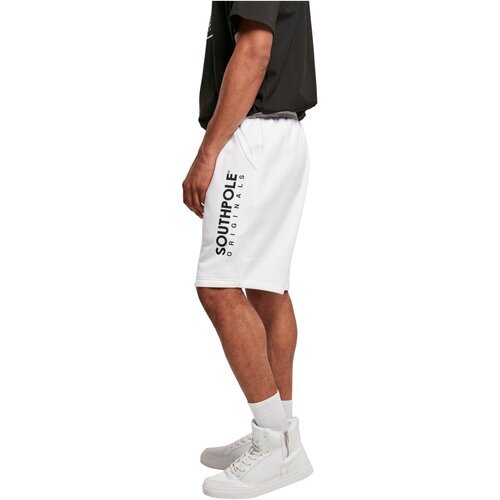 Southpole Southpole Basic Sweat Shorts white XL