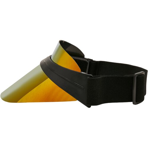 Urban Classics Cool Plastic Visor black/orangered