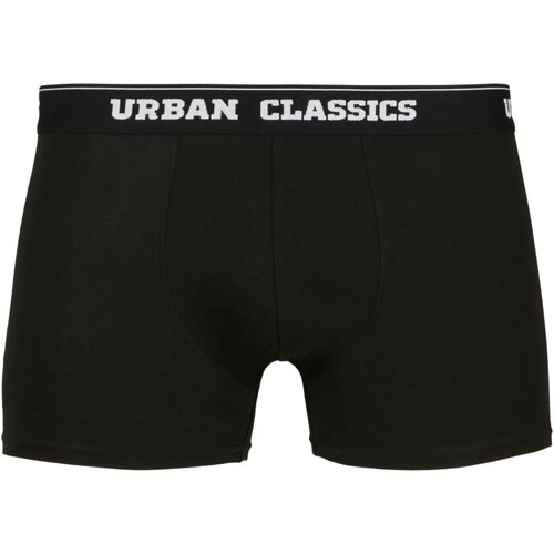 Urban Classics Men Boxer Shorts 5-Pack cha/cha/blk/blk/blk S
