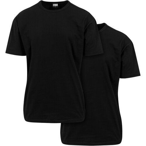 Urban Classics Oversized Tee 2-Pack black+black S